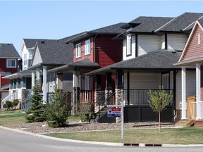 New homes in Evanston in Calgary.