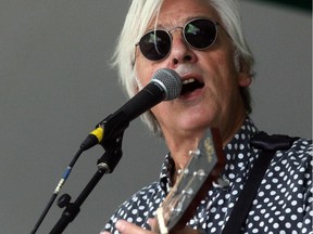 Performer Robyn Hitchcock captures the audience at the Folk Festival in Calgary, on July 24, 2015.