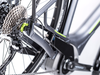 The Cube also includes a typical derailleur.