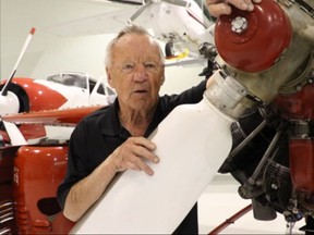 Bud Granley shares advice prior to the Wings Over Springbank Airshow