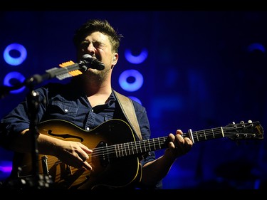 Mumford & Sons play the Scotiabank Saddledome in Calgary on Wednesday, Aug. 12, 2015.
