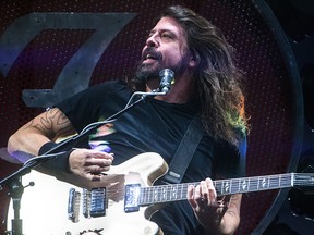Dave Grohl of the Foo Fighters.