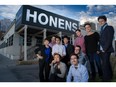 2015 Honens Piano Competition Semi-Finalists. Back Row from L to R
Yoon-Jee Kim, Artem Yasynskyy, Karim Said, Sejoon Park, Henry Kramer, Samson Tsoy, Alexander Ullman Front Row from L to R Dasol Kim, Scott Cuellar, Luca Buratto Photo courtesy Monique de St Croix