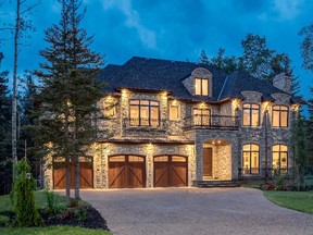 302 Hawk's Nest Hollow in Priddis, Alberta, is one of two homes by Homes by Bellia that was auctioned by Concierge Auctions on Thursday night. Courtesy, Concierge Auctions.