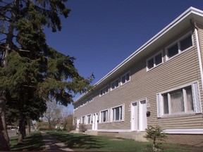 A multi-family dwelling in Calgary.