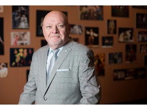 Bob McPhee, C.M. General Director and CEO of Calgary Opera, recipient of a Lifetime Achievement Award by Opera Awards Canada Tuesday.  Photo by Adrian Shellard