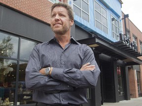 Brian Kozak, executive vice-president for Western Canada with First Capital Realty, in front of the Mount Royal Village East redevelopment site.