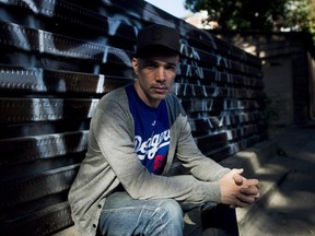 Musician Buck 65 (Rich Terfry) poses for a photograph in Toronto on September 25, 2014.