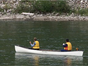 Reader says canoeing on the Bow River outside Calgary is ruined by powerboats speeding by creating noise and wakes.