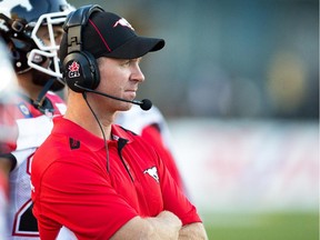 Former Calgary Stampeders quarterback and the team's current offensive co-ordinator Dave Dickenson is 'honoured' to be entering the CFL Hall of Fame on Wednesday, but is keeping his priority on preparing the players for Saturday's tilt with the Saskatchewan Roughriders.