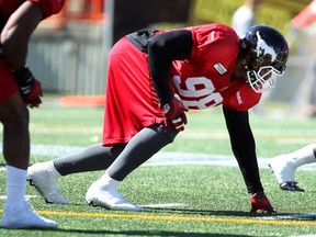 Brandon Boudreaux, a four-year CFL veteran, says he's ready to step in if called on, as he bides his time with the Stamps.