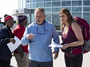 The father-and daughter team of Neil and Kristin Lumsden, right, were eliminated from The Amazing Race Canada this week.