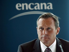 "Under our new plan, we will invest virtually all of our capital in our core four assets and our cost structure will be about $550 million lower than in 2015," Encana CEO Doug Suttles said in a statement Wednesday.