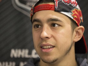 Calgary Flames' Johnny Gaudreau says he appreciates the history of the Scotiabank Saddledome, but admits "players like playing in new and high-tech arenas."