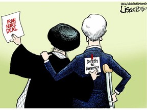 Iran editorial cartoon