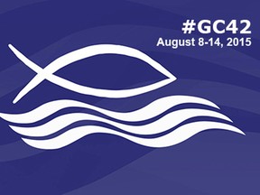 Logo of United Church of Canada triennial council.