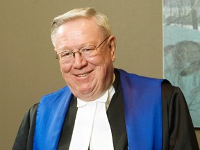 Brian Stevenson is a long-serving judge in the courts system in Calgary.