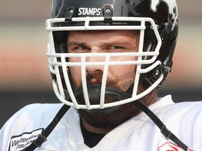 Calgary Stampeders offensive lineman Paul Swiston could see action against his old team, the Winnipeg Blue Bombers, on Saturday.