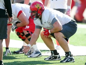 University of Calgary Dinos offensive lineman Sean McEwan has his sights set on a Vanier Cup as he completes his final season of university football before pursuing a pro career.