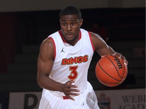 Jarred Ogungbemi-Jackson finished his University of Calgary career third all-time in scoring.