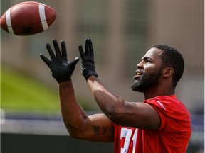 The agent for Jasper Simmons took to Twitter on Saturday to claim the Calgary Stampeders were holding the linebacker 'hostage' by not playing him.