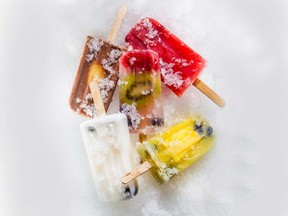 A few of the flavour creations from Tropic Pops.