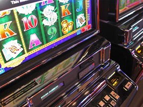 Inside the new Century Downs Casino and Racetrack in Balzac on April 1, 2015.