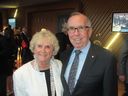 Calgary philanthropists Dick and Lois Haskayne.
