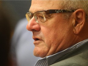 Calgary Flames president and CEO Ken King meets with the Calgary Herald editorial board Thursday September 3, 2015.