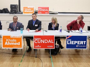 All candidates forum for the Signal Hill riding at Rosscarrock Community hall.