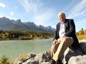 Bob Sandford, EPCOR Chair of Water Security for the United Nations University, was photographed in Canmore on September 23, 2015. When he was 20 he fell into a glacial crevasse.
