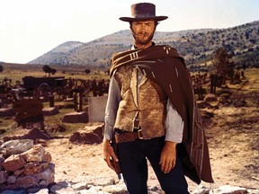 A poncho made Clint Eastwood's day in his westerns.