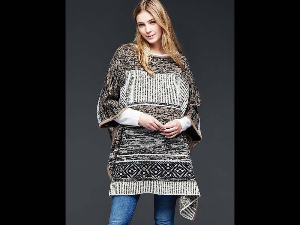 Party wear sales poncho online