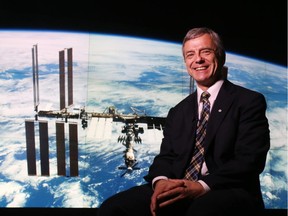 Retired Canadian Astronaut and current chancellor of the University of Calgary Robert Thirsk holds the  Canadian record for most days spent in space, at 204 days.