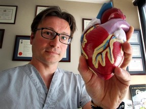 Dr. Paul Fedak, a cardiac surgeon at Foothills Medical Centre, says he never gets tired of seeing human hearts. "When you open someone's chest and you do look at their beating heart, it's really quite striking."