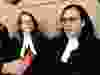 Crown prosecutors Susan Pepper, left, andÂ Hyatt Mograbee.