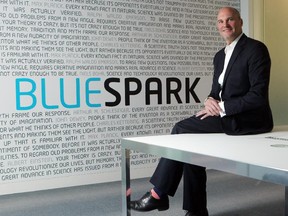 Todd Parker, president and CEO of Blue Spark Energy, which uses new well stimulation technology to assist oil and gas companies.