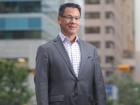 Greg Kwong, regional managing director of  CBRE in downtown Calgary.