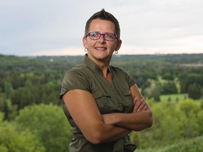 Ariel Racine of Edmonton is planning for an active retirement filled with hiking, biking and running now that she has a game plan.