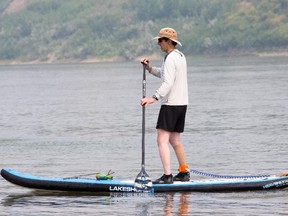 Paddleboarding is fun and a great workout.