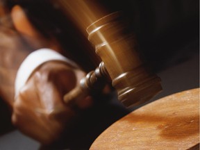 Gavel being struck. Getty Images
JUSTICE; JUDGES; AUCTIONEER **CALGARY HERALD MERLIN ARCHIVE**