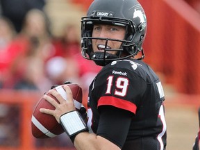 Calgary Stampeders quarterback Bo Levi Mitchell is one of only two starters to play all season so far.