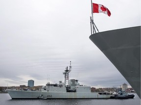 The HMCS Athabaskan is undergoing emergency repairs in what may prove a futile bid to keep her useful, writes Chris Nelson.