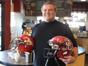 Tony Spoletini was a part of the Dinos' first Vanier Cup winner in 1983.