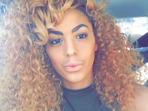 Kallen Brianne Carothers, 23, was killed in a shooting at 16th Avenue and 19th Street N.W. in Calgary on Wednesday, September 9, 2015.