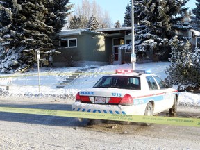 The house on Brisebois Drive N.W. where Brett Wiese was fatally stabbed on Jan. 12, 2013.