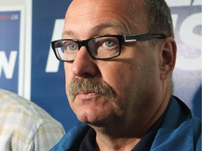Alberta Progressive Conservative leader Ric McIver announced his party's opposition to cuts to seniors housing on September 2, 2015.