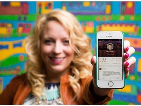 Julia Cordray, co-founder and chief executive of peeple, a planned app that would allow people to rate and make comments on other people online.