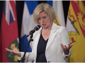 Alberta Premier Rachel Notley will travel to eastern Canada and New York next week.