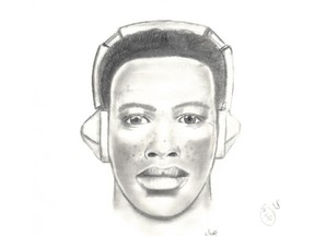 RCMP are searching for a suspect in connection with a groping incident on Aug. 24, 2015, on Main Street near the Airdrie Public Library.